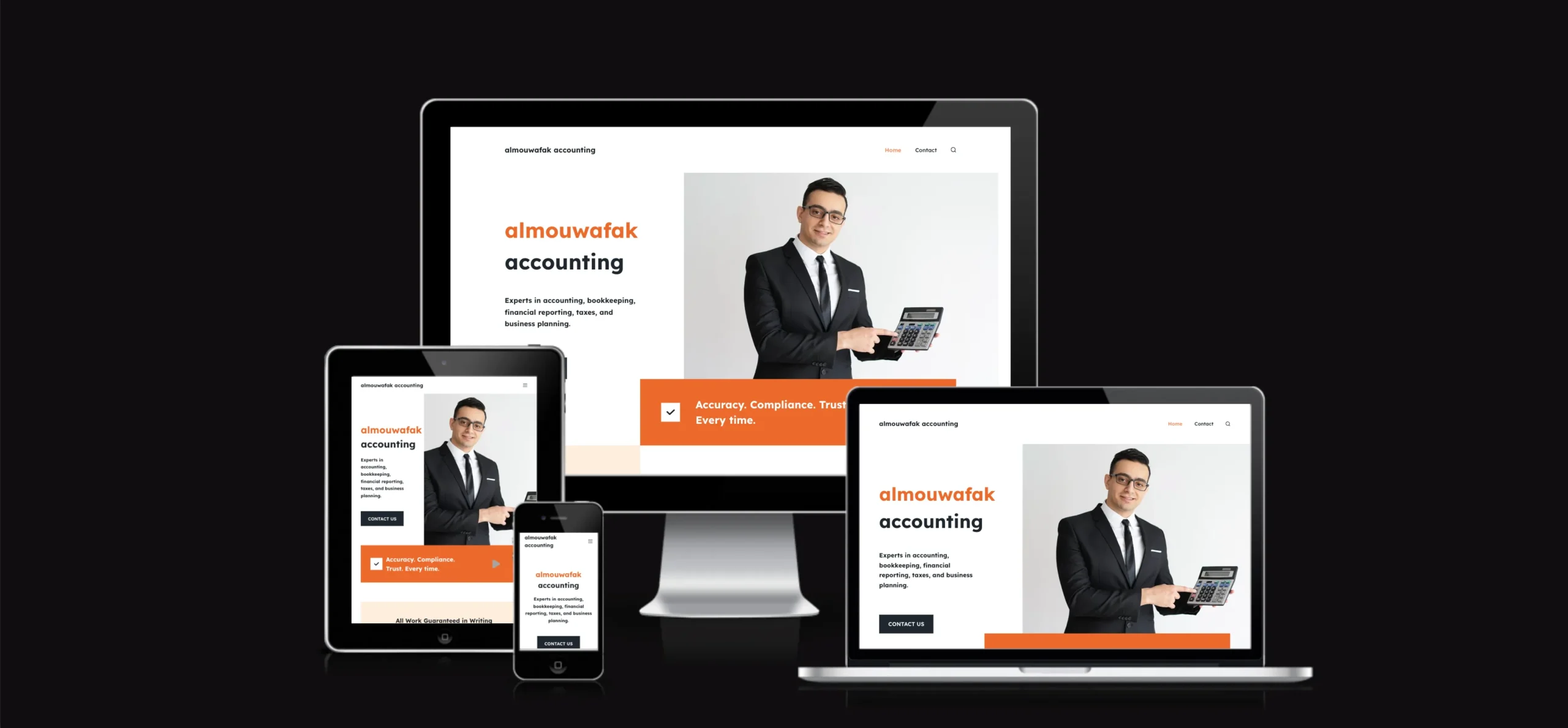 Al Mouwafak Account website by Ashraf Azim